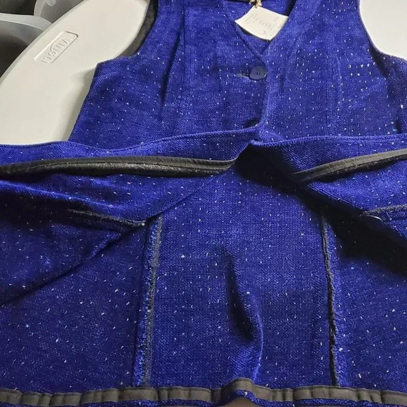 Lynn Yarrington Hand Woven Vest Sz Large NWT - Picture 12 of 14